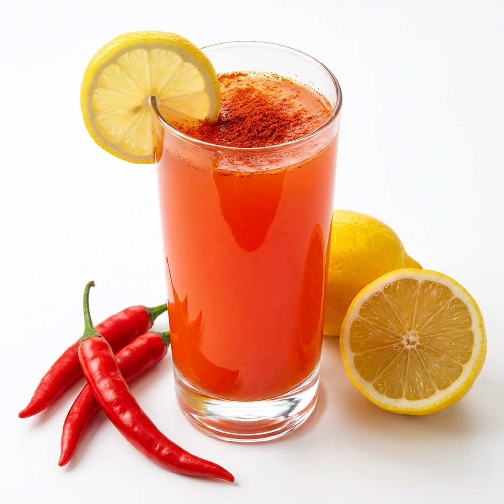 Cayenne pepper lemon tonic