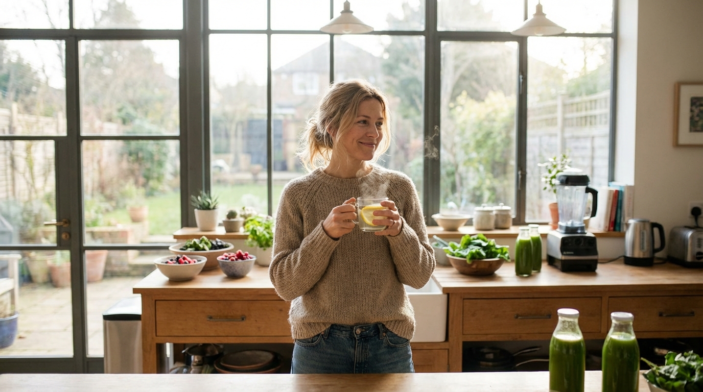 Healthy morning lifestyle